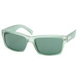 VONZIPPER FULTON SUNGLASSES WITH BOTTLEGLASS SATIN FRAMES AND A VINTAGE GREY LENS