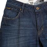 VOLCOM ENOWEN JEANS IN WVI (WORN VINTAGE WASH)