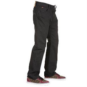 VOLCOM ENOWEN TWILL PANTS IN BLACK