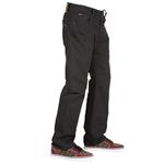 VOLCOM ENOWEN TWILL PANTS IN BLACK