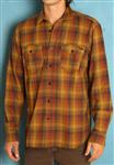 VOLCOM CAMPTON LONG SLEEVE SHIRT IN BGD