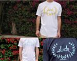 SLVDR WREATH T-SHIRT IN BLACK
