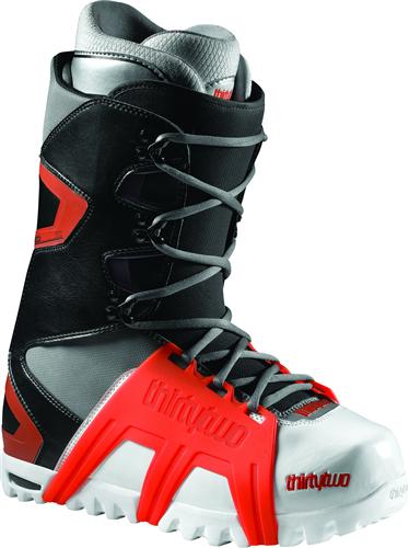 THIRTY TWO (32) PRIME SNOWBOARD BOOTS IN BLACK, GREY, AND ORANGE