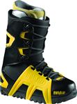THIRTY TWO (32) PRIME SNOWBOARD BOOTS IN BLACK AND YELLOW