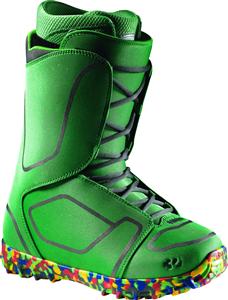 THIRTY TWO (32) ULTRALIGHT SNOWBOARD BOOTS IN GREEN