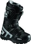 THIRTY TWO (32) FOCUS BOA SNOWBOARD BOOTS IN BLACK AND SILVER