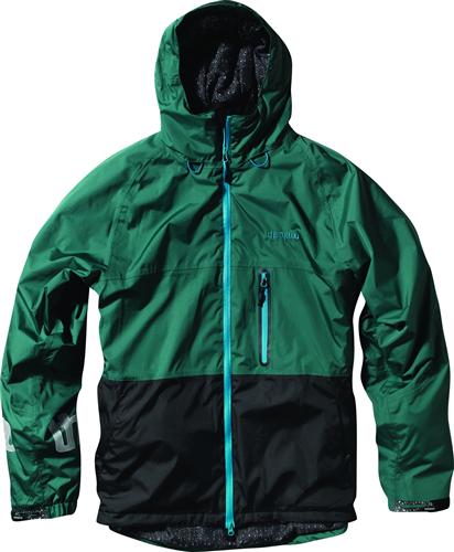 THIRTY TWO (32) NEWCASTLE INSULATED JACKET IN TURF GREEN