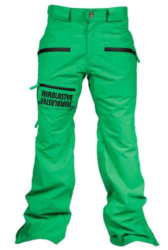AIRBLASTER HIP BAG PANTS IN SHAMROCK