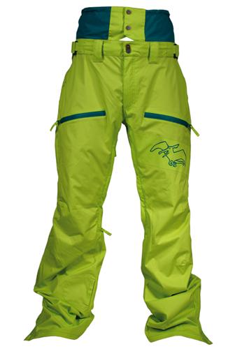 AIRBLASTER AK BLASTER PANTS IN SLIME