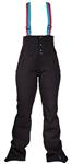 AIRBLASTER WOMENS STRETCH BIB IN BLACK