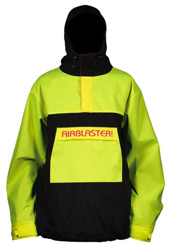 AIRBLASTER PULLOVER JACKET IN YELLOW