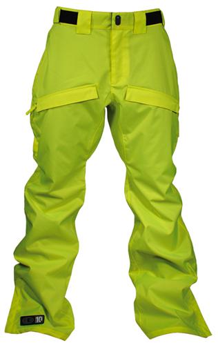 AIRBLASTER FREEDOM 10 PANTS IN YELLOW
