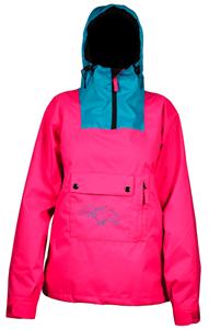 AIRBLASTER WOMENS FREEDOM PULLOVER JACKET IN POISEN PINK