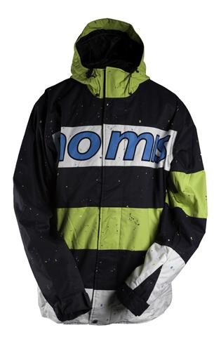 NOMIS TONY JACKET IN THE BLACK SPLATTER PRINT