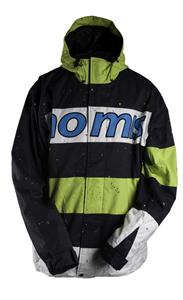 NOMIS TONY JACKET IN THE BLACK SPLATTER PRINT