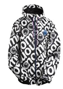 NOMIS HOODY JACKET IN BIG PRINT