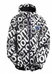 NOMIS HOODY JACKET IN BIG PRINT