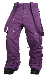 NOMIS SIMON SIGNATURE CARGO SHELL PANTS IN MAJESTIC SPLATTER