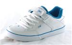 CIRCA 205 VULC SHOE IN WHITE AND ROYAL BLUE