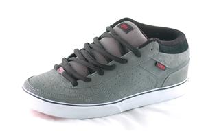 CIRCA 8 TRACK SHOE IN GRAY, BLACK, AND RED