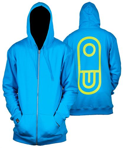 AIRBLASTER AIRPILL HOODY IN BRIGHT BLUE