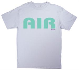 AIRBLASTER AIR T-SHIRT IN SILVER