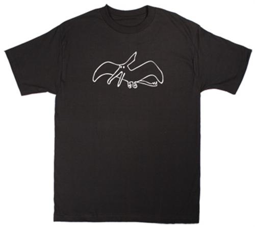 AIRBLASTER TERRY T-SHIRT IN BLACK