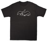 AIRBLASTER TERRY T-SHIRT IN BLACK