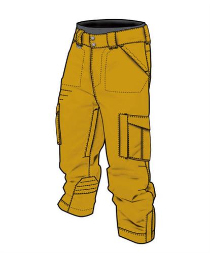 BILLABONG KAITIN PANT IN MUSTARD