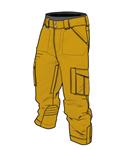 BILLABONG KAITIN PANT IN MUSTARD