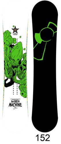 CAPITA GREEN MACHINE FLAT KICK SNOWBOARD