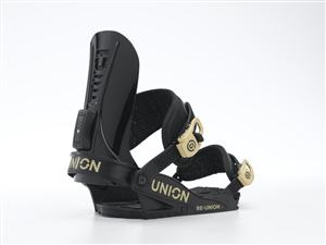 UNION CADET RE-UNION YOUTH SNOWBOARD BINDINGS IN BLACK SIZE SMALL/MEDIUM