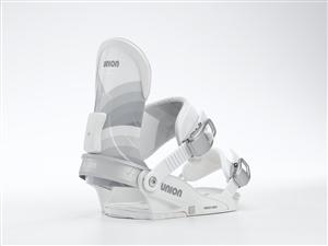 UNION WOMENS CADET LADY SNOWBOARD BINDINGS IN SILVER SIZE SMALL/MEDIUM