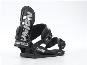 UNION CONTACT SNOWBOARD BINDINGS IN BLACK