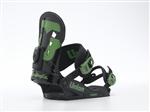 UNION CADET DLX SNOWBOARD BINDINGS IN BLACK AND GREEN