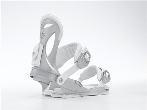 UNION WOMENS TRILOGY SNOWBOARD BINDINGS IN SILVER