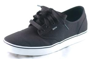 DVS RICO CT SHOE IN BLACK CANVAS