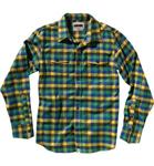 ALTAMONT WHAT IT DO LONGSLEEVE PLAID FLANNEL SHIRT IN YELLOW