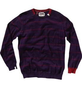 ALTAMONT HI JINX CREW SWEATER IN PURPLE