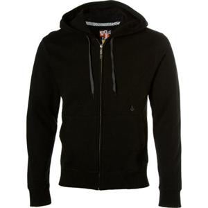 VOLCOM DUSTER SHERPA SWEATSHIRT IN BLACK