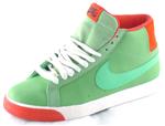 NIKE BLAZER PREMIUM SB SHOE IN GREEN SPARK AND GREEN SPARK
