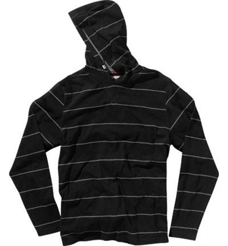 ALTAMONT HI JINX KNITTED LONG SLEEVE PULLOVER SWEATSHIRT IN BLACK