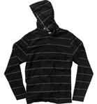 ALTAMONT HI JINX KNITTED LONG SLEEVE PULLOVER SWEATSHIRT IN BLACK