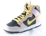NIKE DUNK HIGH PREMIUM SB SHOE IN BLACK AND OZONE