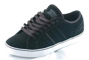 LAKAI MJ-2 SELECT SHOE IN BLACK SUEDE