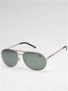 BRIGADA CORLEONE SUNGLASSES WITH SILVER FRAMES AND A CHROME LENS