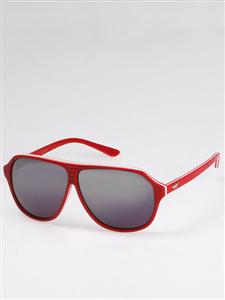 BRIGADA SCARFO SUNGLASSES IN THE DEATHWISH COLORWAY (RED/WHITE)