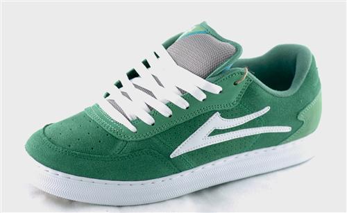 LAKAI MJ-5 SHOES IN KELLY GREEN