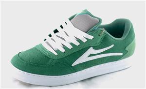 LAKAI MJ-5 SHOES IN KELLY GREEN
