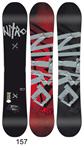 NITRO BRYAN FOX ONE OFF SNOWBOARD 157 CM